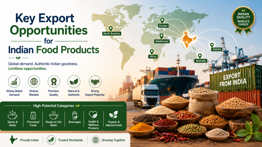 Key Export Opportunities for Indian Food Products